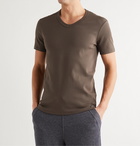 TOM FORD - Slim-Fit Stretch-Cotton Jersey T-Shirt - Green