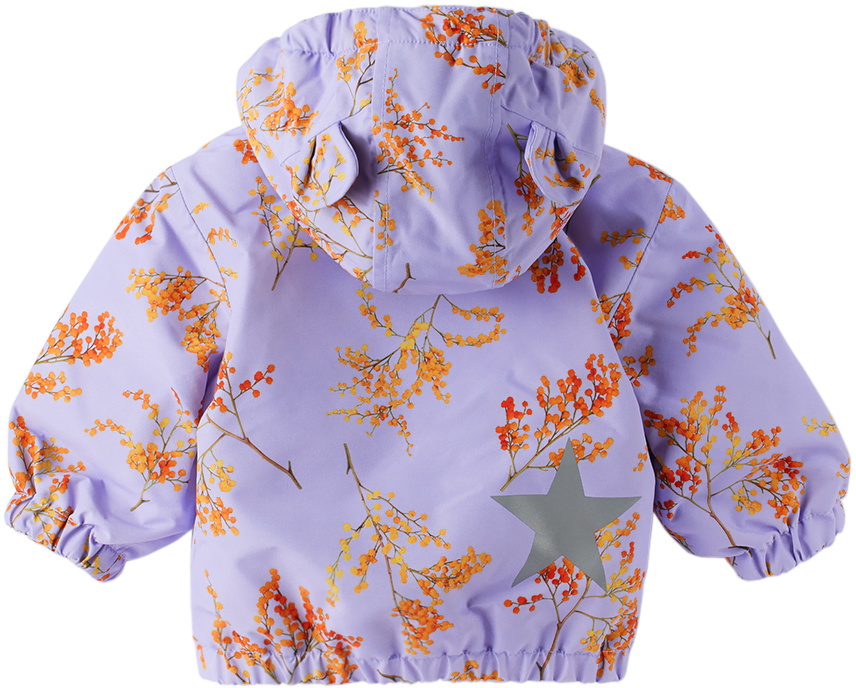 Molo Baby Purple Floral Jacket