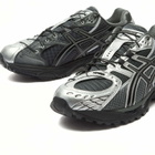 Asics x Unaffected Gel Nimbus 10.1 Sneaker in Silver/Black