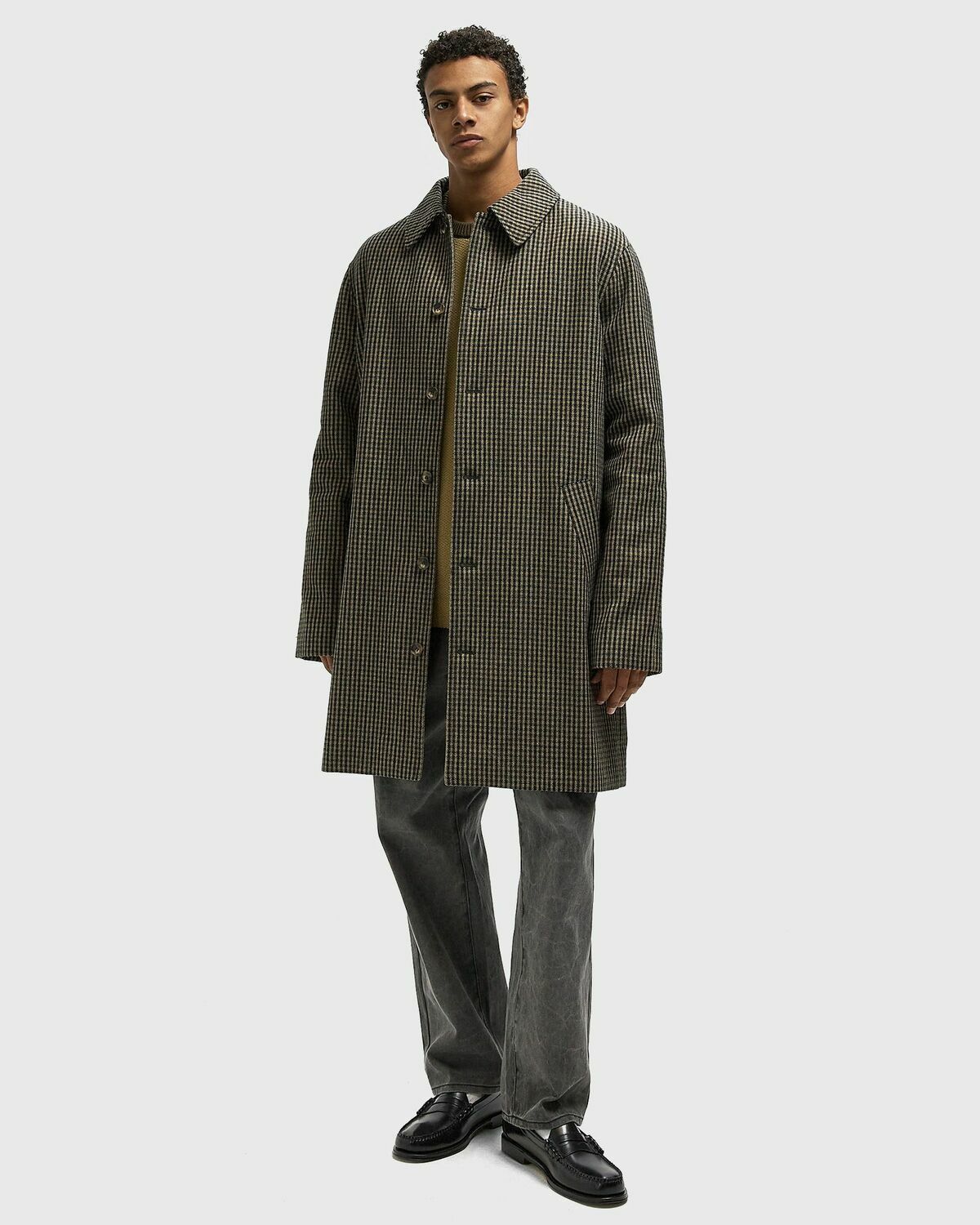 A.P.C. MAC PAUL JACKET Brown Mens Coat A.P.C.