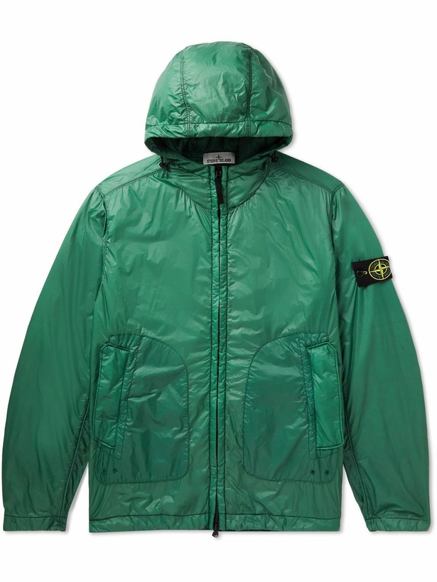 Photo: Stone Island - Logo-Appliquéd Padded PrimaLoft® Shell Jacket - Green