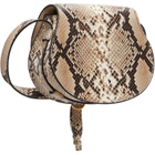 Chloé Beige Small Marcie Saddle Bag