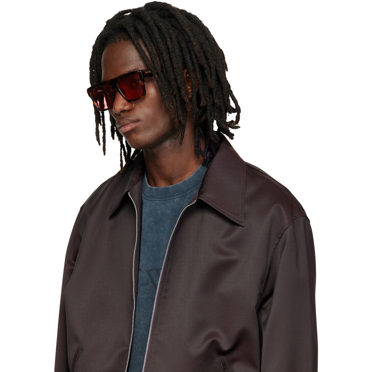 Off-White Brown Warwick Sunglasses