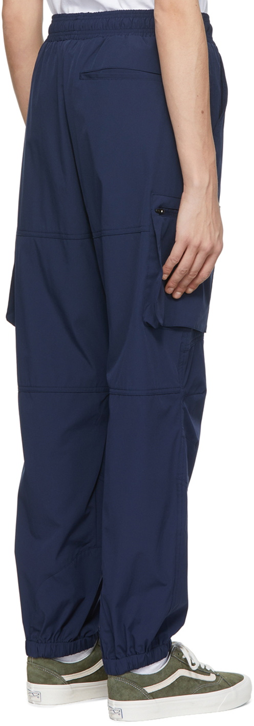 Dime Navy Nylon Trousers