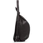 Yohji Yamamoto Black discord Crescent Bag