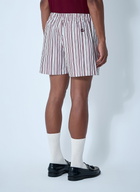 Gucci Striped Logo Motif Shorts