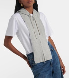 Veronica Beard Dickey cotton-blend hoodie