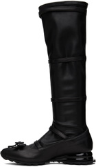 Kiko Kostadinov Black Ribbon Boots