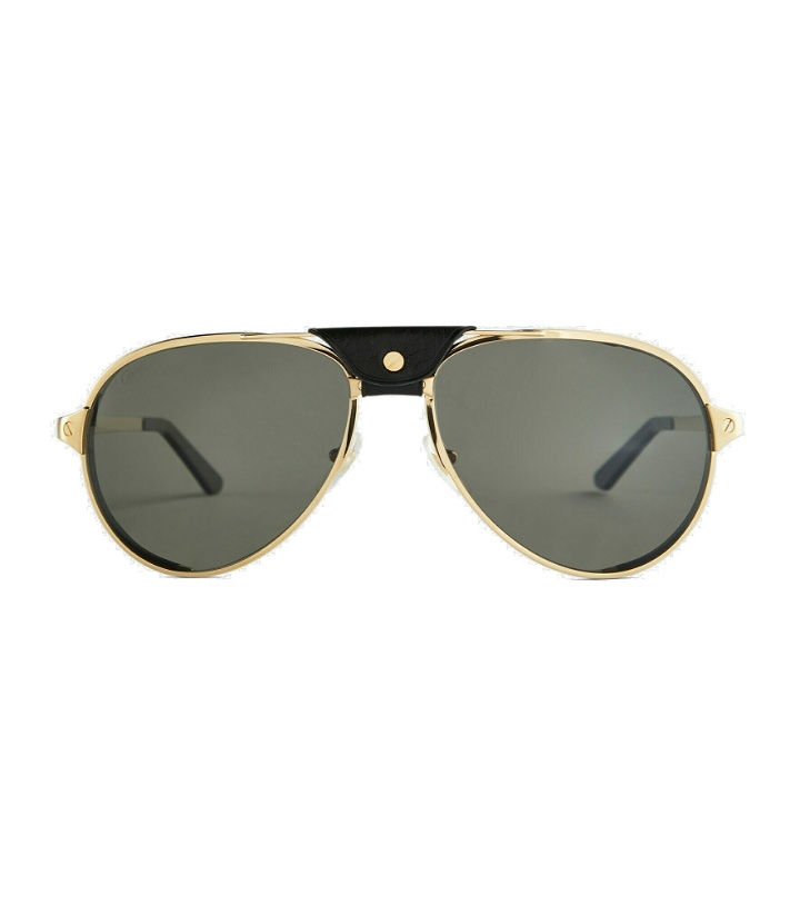Photo: Cartier Eyewear Collection - Round-frame acetate sunglasses