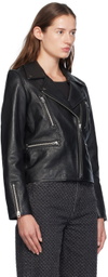 rag & bone Black Arrow Leather Jacket