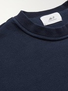 MR P. - Japanese Organic Cotton-Jersey Sweatshirt - Blue - XS