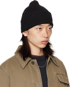 OUR LEGACY Black Knit Beanie