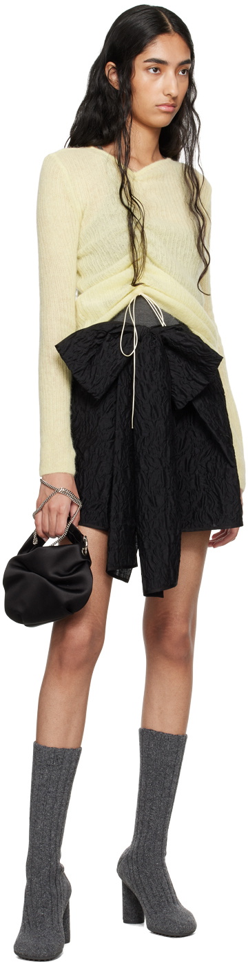 CECILIE BAHNSEN gigiミニスカート　ブラック Cecilie Bahnsen Black Gigi Miniskirt Cecilie Bahnsen