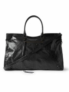 Balenciaga - Le City Travel Arena Textured-Leather Tote Bag