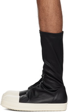 Rick Owens Black Sock Sneakers