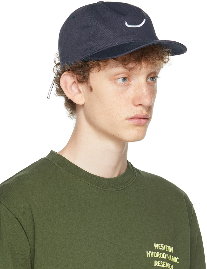 Western Hydrodynamic Research Navy Bone Logo Cap Western Hydrodynamic 