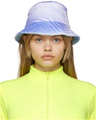 Paolina Russo SSENSE Exclusive Purple Printed Towel Bucket Hat