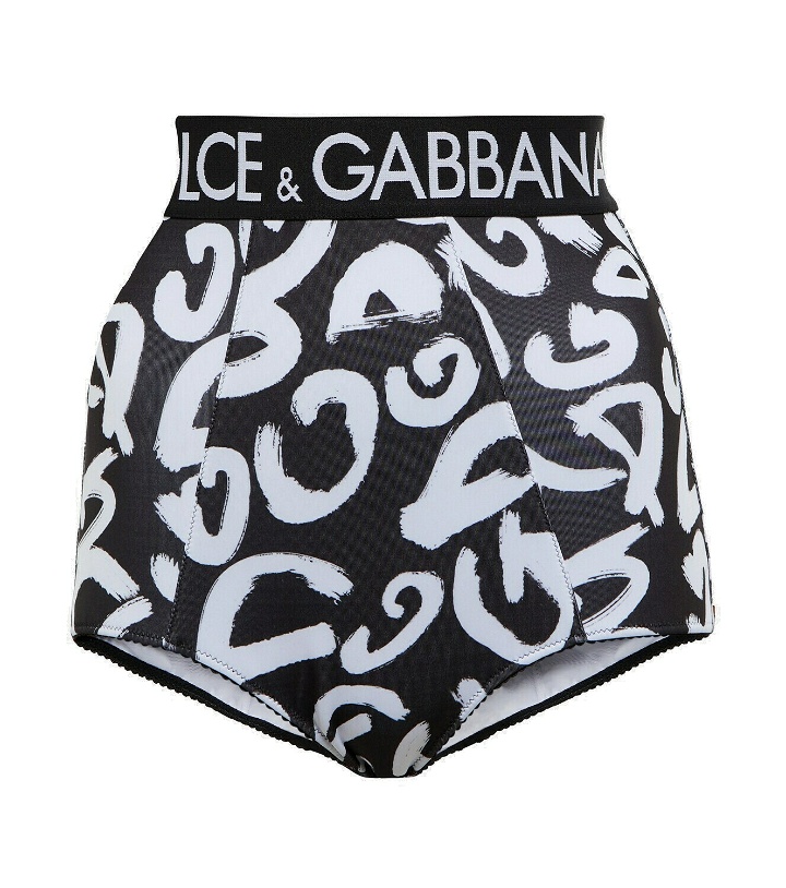 Photo: Dolce&Gabbana - Logo stretch-jersey briefs