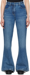 Aaron Esh Blue Faded Jeans