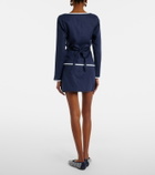 Faithfull Jane linen miniskirt