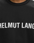 Helmut Lang Core Tee.Core Cttn Black - Mens - Shortsleeves
