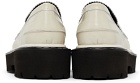 MSGM Leather Platform Loafers