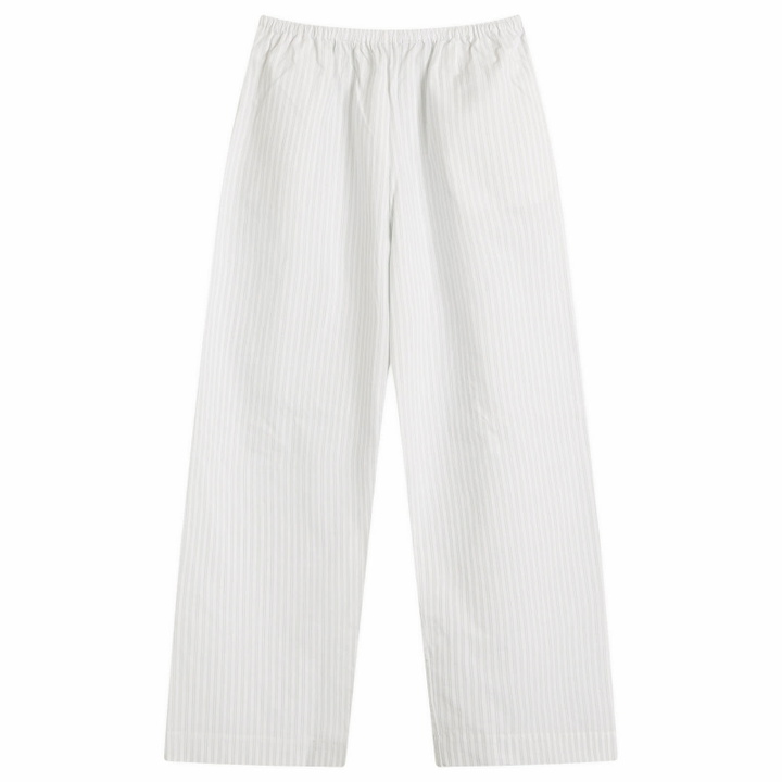 Photo: Deiji Studios Women's Ease Trouser in Sage Stripe