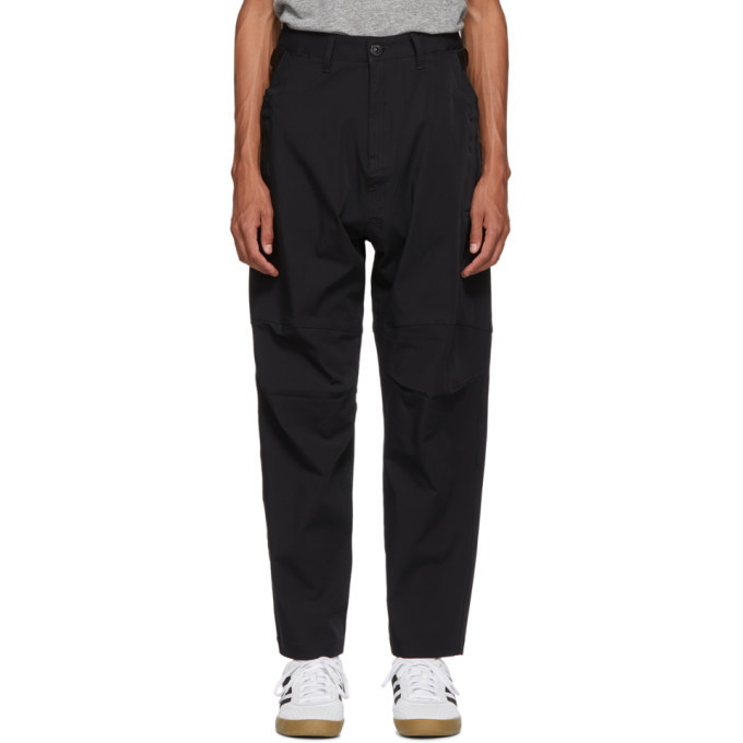 Photo: Stone Island Black Panelled Trousers