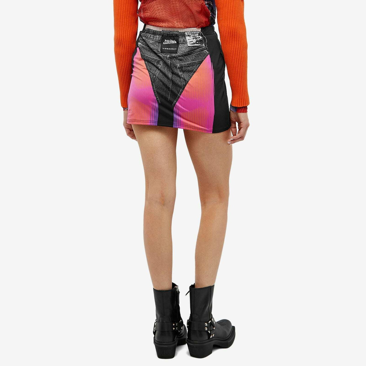 Y-Project Women's x Jean Paul Gaultier Trompe L'Oeil Janty Mini