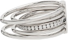 Panconesi Silver Solar Crystal Ring