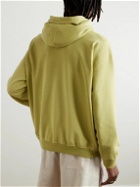 Remi Relief - Back Cotton-Blend Jersey Hoodie - Green