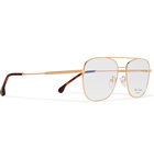 Paul Smith - Avery Aviator-Style Gold-Tone Optical Glasses - Gold