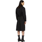 Random Identities Black Versatile Dress Coat