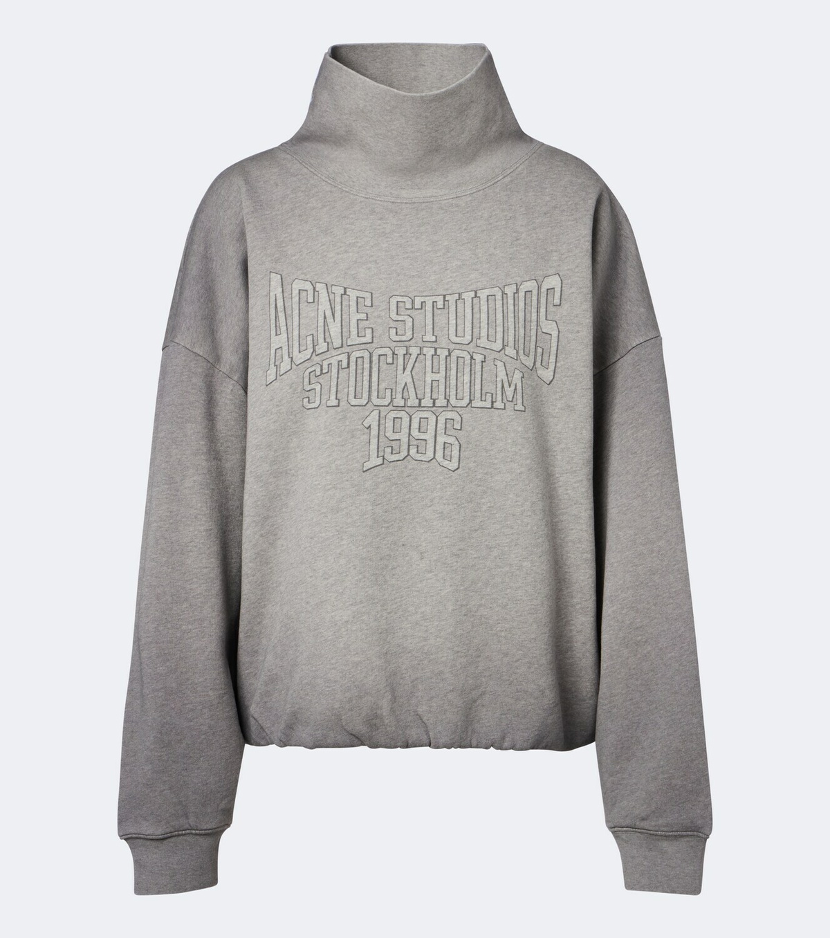 Acne Studios Logo cotton fleece sweatshirt