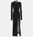 Didu Knit cutout turtleneck maxi dress