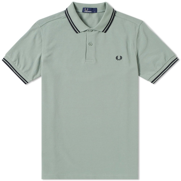 Photo: Fred Perry Slim Fit Twin Tipped Polo