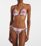 Burberry Burberry Check bikini bottoms