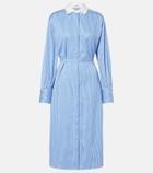 Altuzarra Floyd pinstripe cotton poplin shirt dress