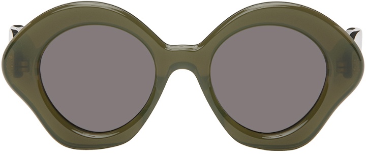 Photo: LOEWE Green Bow Sunglasses
