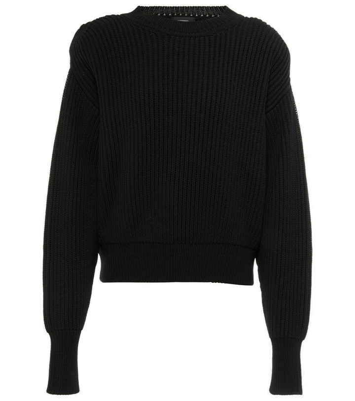 Photo: Wardrobe.NYC - Ribbed-knit wool sweater