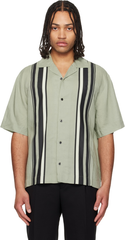 Photo: Hugo Green Striped Shirt