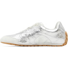 Bottega Veneta Silver Orbit Flash Sneakers