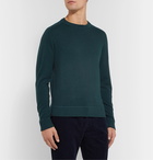 Massimo Alba - Slim-Fit Watercolour-Dyed Cashmere Sweater - Blue