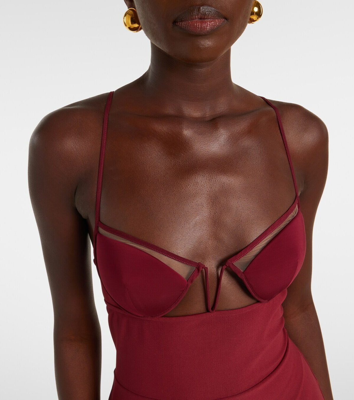 Nensi Dojaka Cutout gown