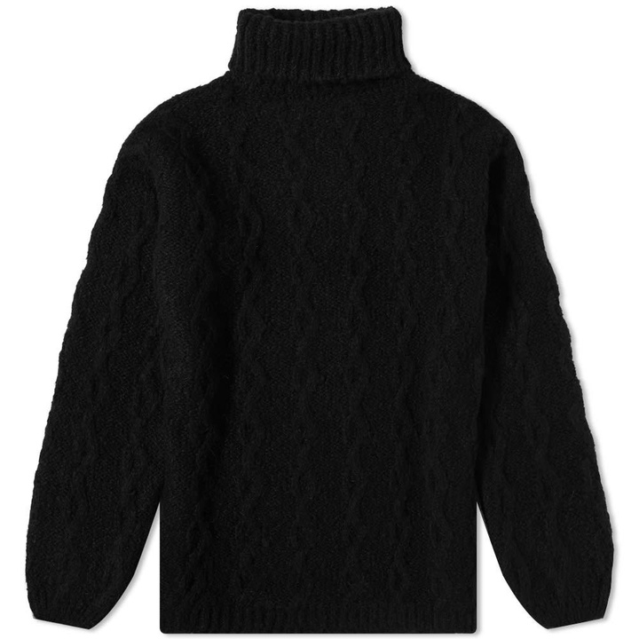 Photo: Our Legacy Cable Knit Turtleneck