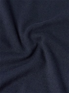 Brioni - Cotton and Silk-Blend T-Shirt - Blue