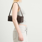 ST. Agni Women's Woven East West Bag in Coffee 