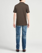 Versace Mens T-shirt Military in Green