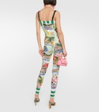 Dolce&Gabbana Portofino printed jumpsuit