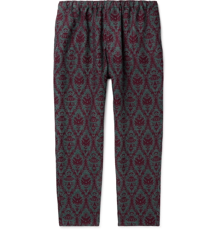 Photo: Undercover - Valentino Jacquard Trousers - Purple